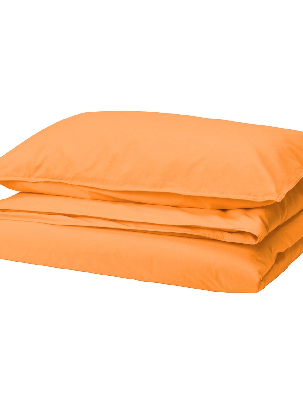 NEW IKEA ÄNGSLILJA Duvet
Cover and Pillowcase, Orange, King - Picture 6 of 9